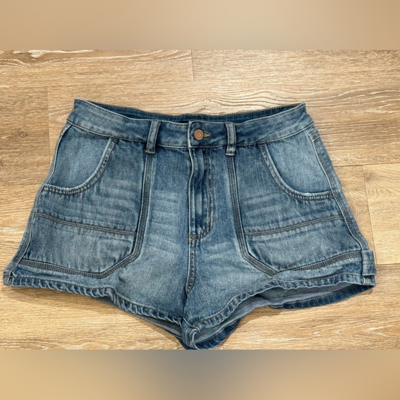 Sincerly Jules Denim Jean Shorts 7/28 - Picture 1 of 7